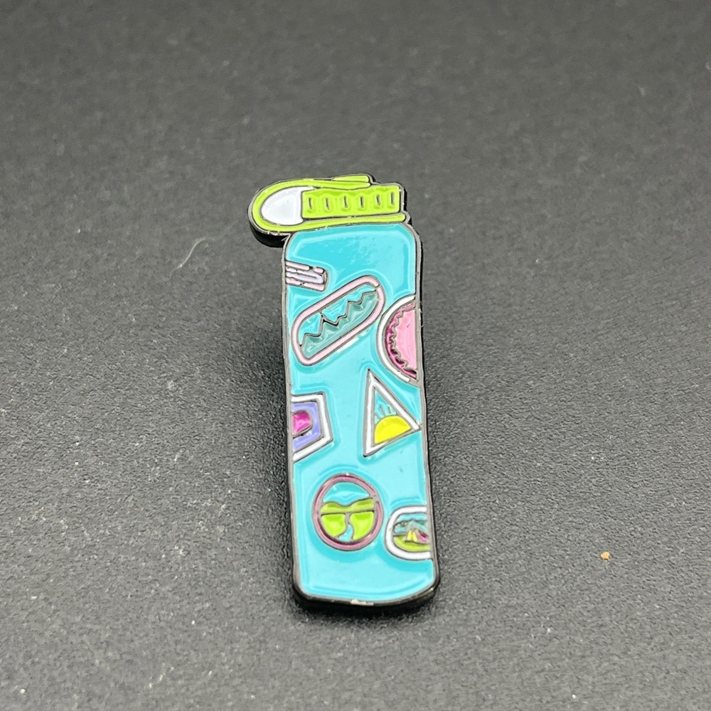Water Bottle With Stickers Lapel Hat Pin‎